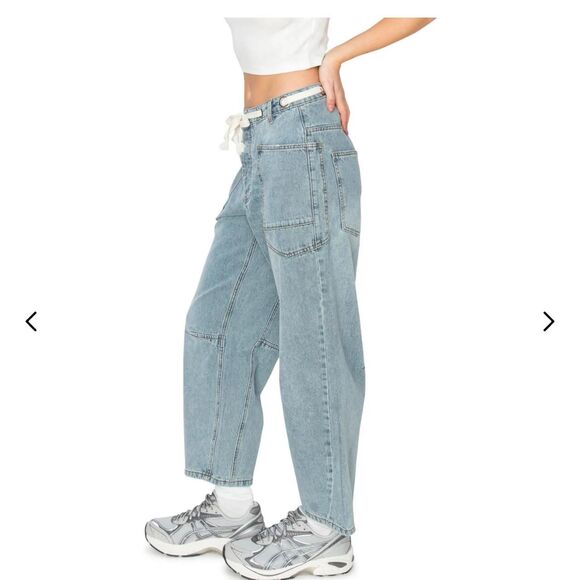 Cali 1850 Low Slung Barrel Jeans - Picture 5 of 7